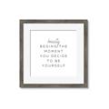 Picture of Be Yourself I _GroupedProduct_Square_Framed_Matted_