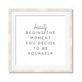 Picture of Be Yourself I _GroupedProduct_Square_Framed_Matted_