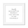 Picture of Be Yourself I _GroupedProduct_Square_Framed_Matted_
