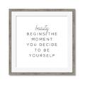 Picture of Be Yourself I _GroupedProduct_Square_Framed_Matted_