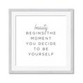 Picture of Be Yourself I _GroupedProduct_Square_Framed_Matted_
