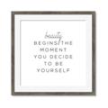 Picture of Be Yourself I _GroupedProduct_Square_Framed_Matted_
