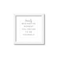 Picture of Be Yourself II _GroupedProduct_Square_Framed_Matted_