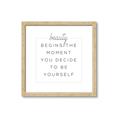 Picture of Be Yourself II _GroupedProduct_Square_Framed_Matted_