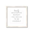Picture of Be Yourself II _GroupedProduct_Square_Framed_Matted_