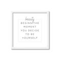 Picture of Be Yourself II _GroupedProduct_Square_Framed_Matted_