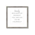 Picture of Be Yourself II _GroupedProduct_Square_Framed_Matted_