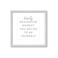 Picture of Be Yourself II _GroupedProduct_Square_Framed_Matted_