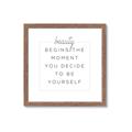 Picture of Be Yourself II _GroupedProduct_Square_Framed_Matted_
