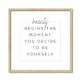 Picture of Be Yourself II _GroupedProduct_Square_Framed_Matted_