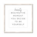 Picture of Be Yourself II _GroupedProduct_Square_Framed_Matted_
