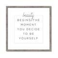 Picture of Be Yourself II _GroupedProduct_Square_Framed_Matted_