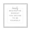 Picture of Be Yourself II _GroupedProduct_Square_Framed_Matted_