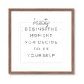 Picture of Be Yourself II _GroupedProduct_Square_Framed_Matted_