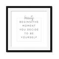 Picture of Be Yourself II _GroupedProduct_Square_Framed_Matted_