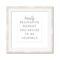 Picture of Be Yourself II _GroupedProduct_Square_Framed_Matted_