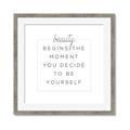 Picture of Be Yourself II _GroupedProduct_Square_Framed_Matted_