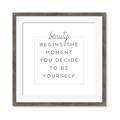 Picture of Be Yourself II _GroupedProduct_Square_Framed_Matted_