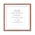 Picture of Be Yourself II _GroupedProduct_Square_Framed_Matted_