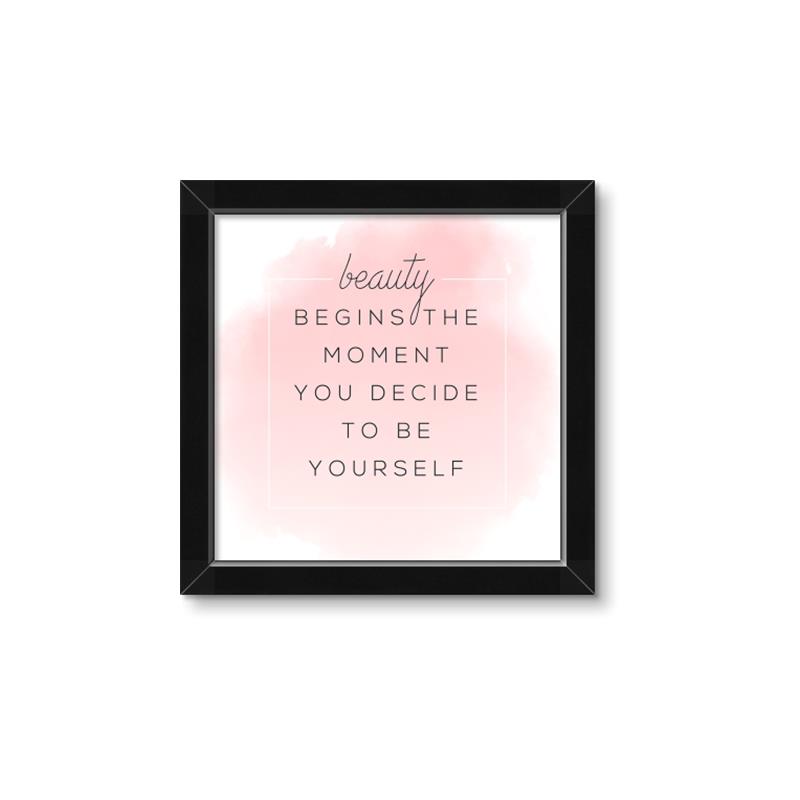 Picture of Be Yourself III _GroupedProduct_Square_Framed_Matted_