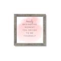 Picture of Be Yourself III _GroupedProduct_Square_Framed_Matted_