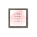 Picture of Be Yourself III _GroupedProduct_Square_Framed_Matted_