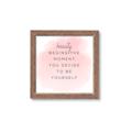 Picture of Be Yourself III _GroupedProduct_Square_Framed_Matted_