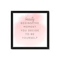 Picture of Be Yourself III _GroupedProduct_Square_Framed_Matted_