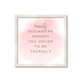 Picture of Be Yourself III _GroupedProduct_Square_Framed_Matted_
