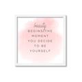 Picture of Be Yourself III _GroupedProduct_Square_Framed_Matted_