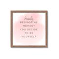 Picture of Be Yourself III _GroupedProduct_Square_Framed_Matted_