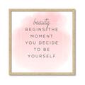 Picture of Be Yourself III _GroupedProduct_Square_Framed_Matted_