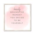 Picture of Be Yourself III _GroupedProduct_Square_Framed_Matted_