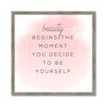 Picture of Be Yourself III _GroupedProduct_Square_Framed_Matted_
