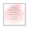 Picture of Be Yourself III _GroupedProduct_Square_Framed_Matted_