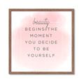 Picture of Be Yourself III _GroupedProduct_Square_Framed_Matted_