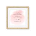 Picture of Be Yourself III _GroupedProduct_Square_Framed_Matted_