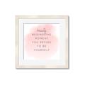 Picture of Be Yourself III _GroupedProduct_Square_Framed_Matted_