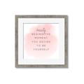 Picture of Be Yourself III _GroupedProduct_Square_Framed_Matted_