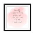 Picture of Be Yourself III _GroupedProduct_Square_Framed_Matted_