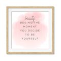 Picture of Be Yourself III _GroupedProduct_Square_Framed_Matted_