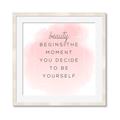 Picture of Be Yourself III _GroupedProduct_Square_Framed_Matted_