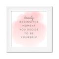 Picture of Be Yourself III _GroupedProduct_Square_Framed_Matted_