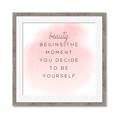 Picture of Be Yourself III _GroupedProduct_Square_Framed_Matted_