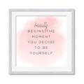 Picture of Be Yourself III _GroupedProduct_Square_Framed_Matted_