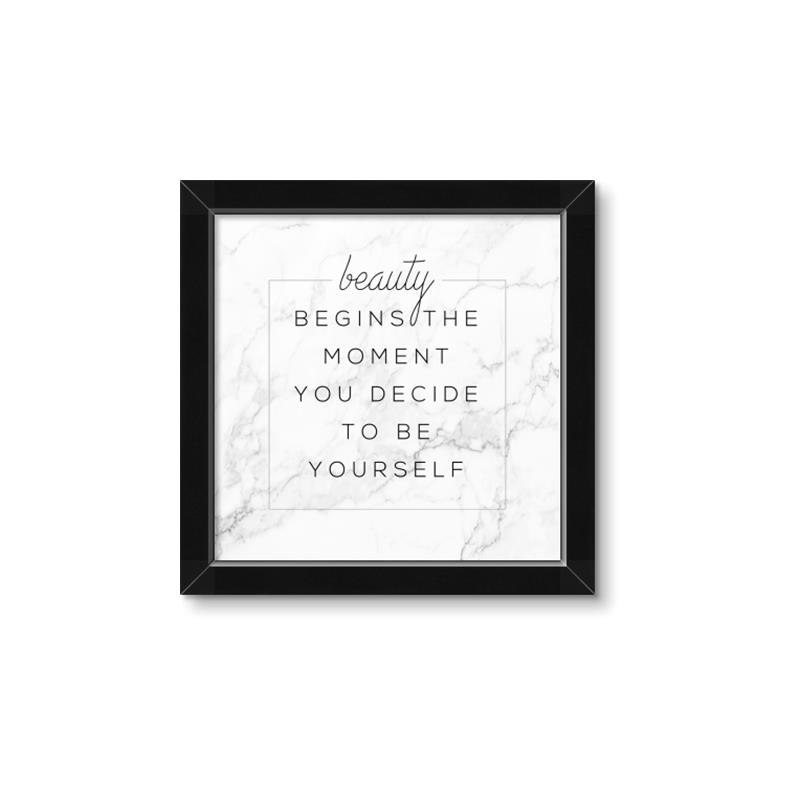 Picture of Be Yourself V _GroupedProduct_Square_Framed_Matted_
