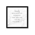 Picture of Be Yourself V _GroupedProduct_Square_Framed_Matted_
