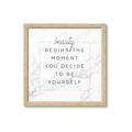 Picture of Be Yourself V _GroupedProduct_Square_Framed_Matted_