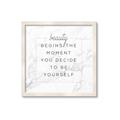 Picture of Be Yourself V _GroupedProduct_Square_Framed_Matted_