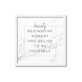 Picture of Be Yourself V _GroupedProduct_Square_Framed_Matted_